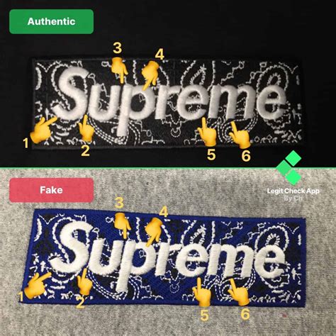 false supreme bandana box.